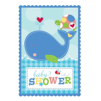 Set de cartes d'invitation "My Baby Boy" 32 pcs