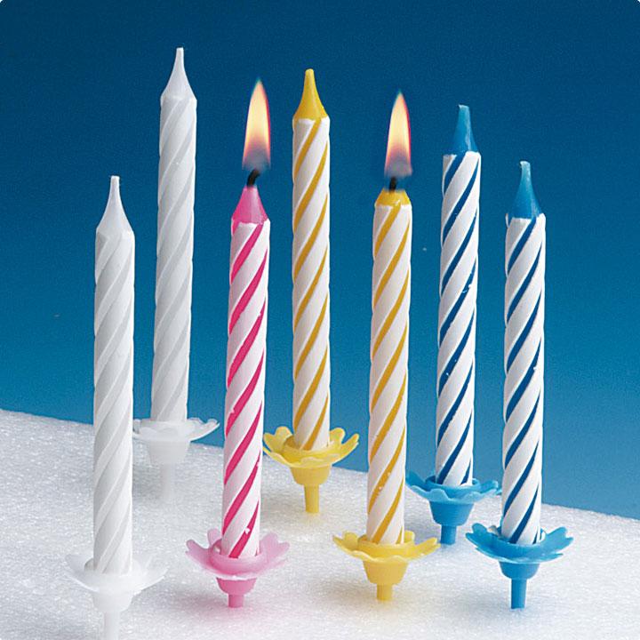  Bougies  d anniversaire  avec supports 36 pcs  prix minis 