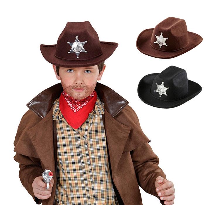 Chapeau de Cowboy pour enfant Shérif à prix minis sur  !