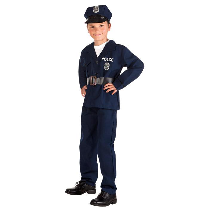 Costume de police pour garçons,costume de policier pour enfants