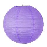 Gros lampion unicolore - 45 cm - lilas