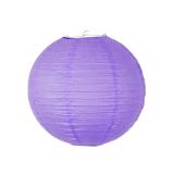 Gros lampion unicolore - 35 cm - lilas