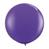 Ballons de baudruche XL unicolores 90 cm - lilas