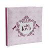 Livre d'or "With love" - rose